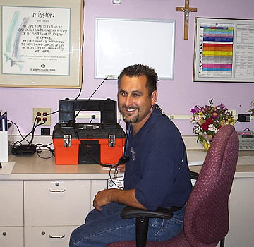 Scott Stys KG6LJY at St. Jude PBX
